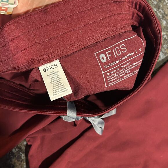 Figs Technical Collection Women’s Small Jogger Scrub Pants EUC - Picture 7 of 8